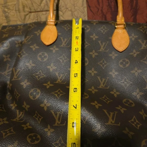 Authentic Louis Vuitton Dark Brown Monogram Turenne GM Tote Good Used Con - Picture 3 of 13